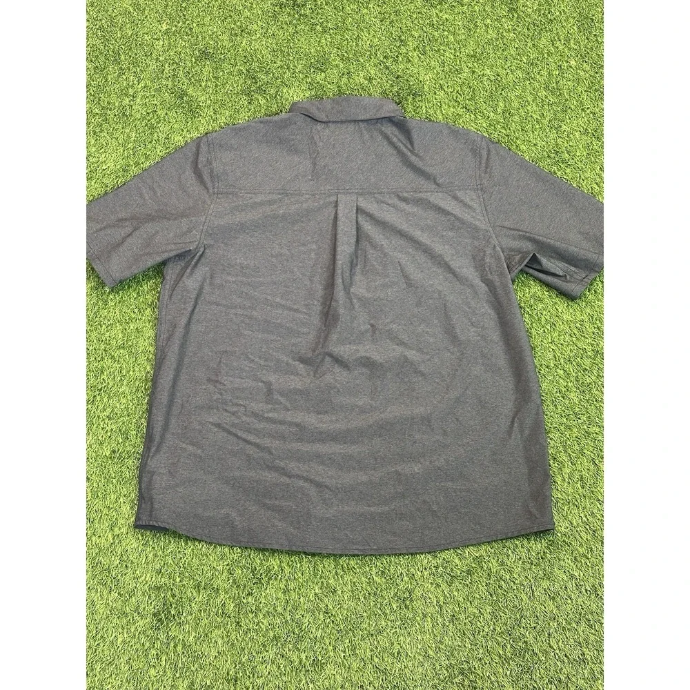 Outdoor Research Shirt‎ Mens XL Gray Wayward Short Sleeve Performance 269220